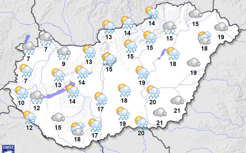Elképesztő különbségek az ország időjárásában