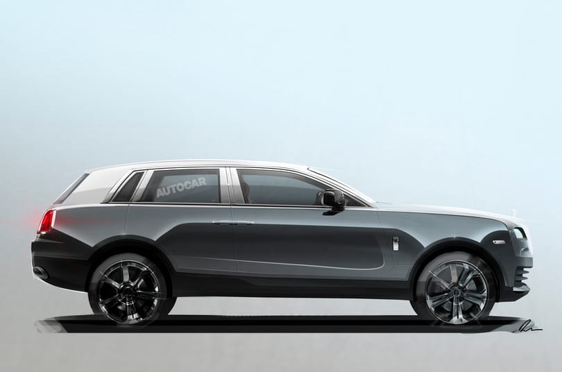 Nincs kegyelem, jön a Rolls-Royce SUV