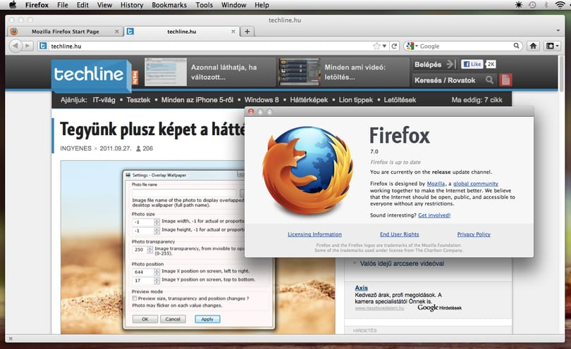 Letölthető a Firefox 7.0 végleges változata