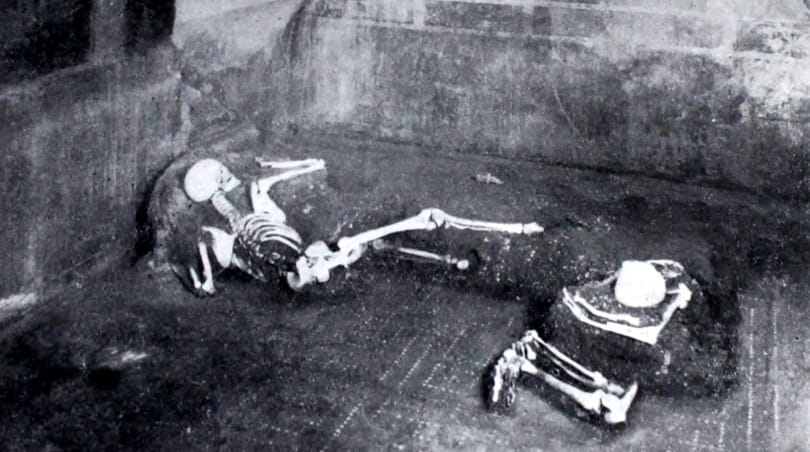 Mintát vettek a halottból, megvan a teljes génkészlete a pompeji vulkánkitörés egyik áldozatának
