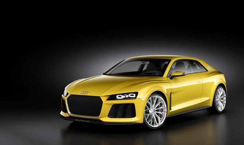 Itt az Audi Sport Quattro lényegében végleges változata