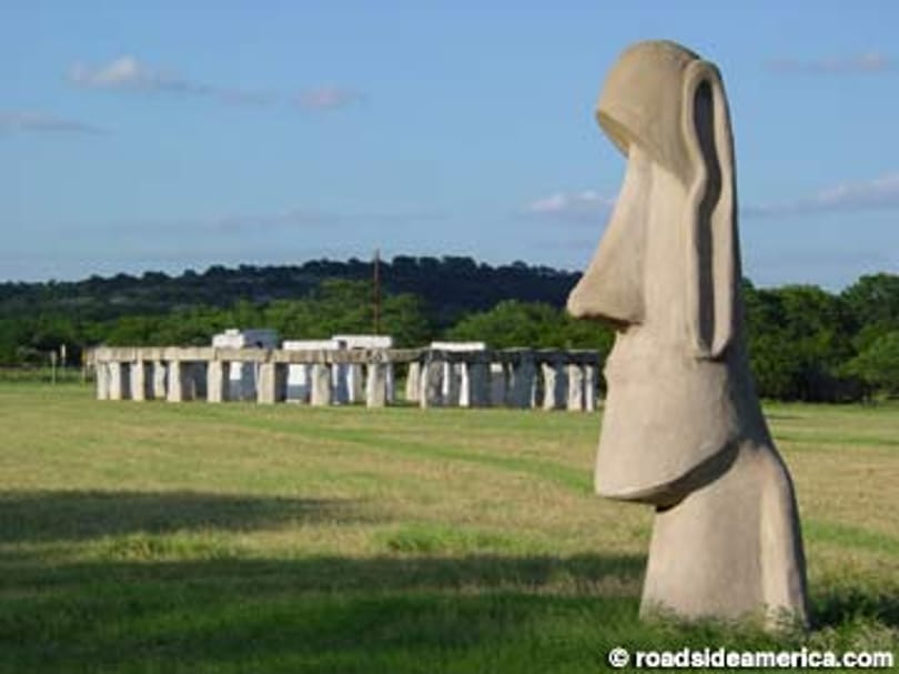Íme, a texasi Stonehenge!