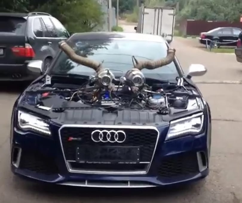 Egészen őrült Audit építettek az oroszok – videó