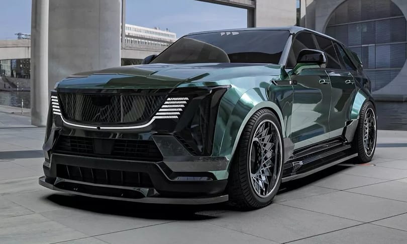 Észvesztő tuningot kapott a 4 tonnás Cadillac luxusterepjáró