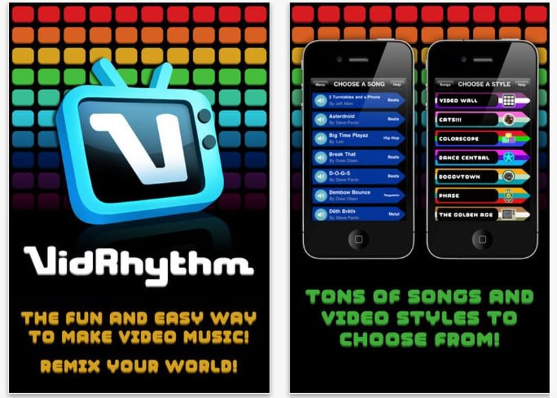Megjelent a VidRyhtm iPhone-ra, iPad-re