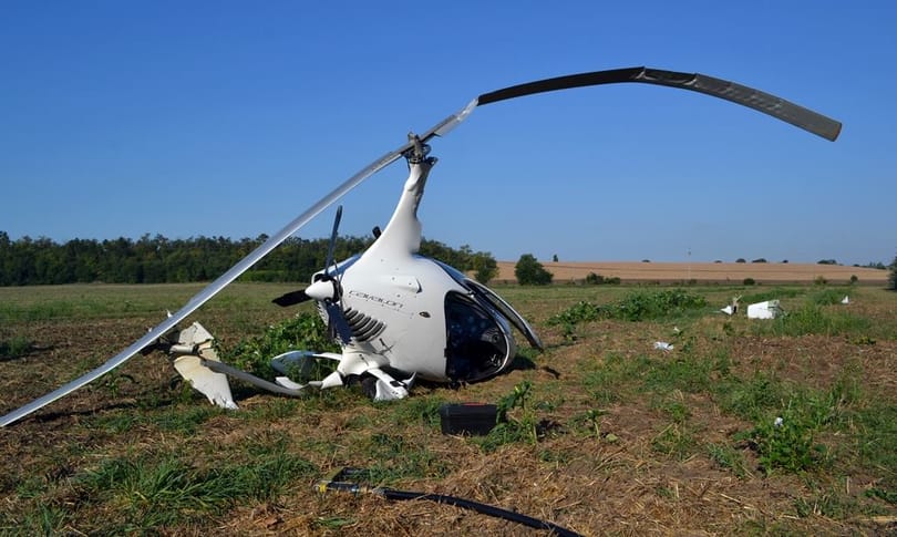 Megjöttek a fotók a Balatonnál ripityára tört girokopterről 