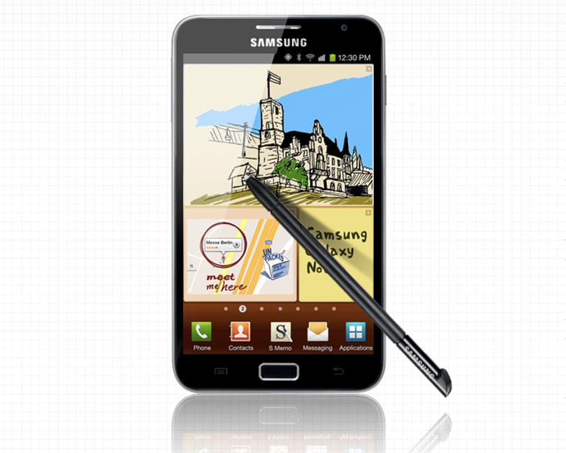 Novembertől kapható itthon a Samsung GALAXY Note