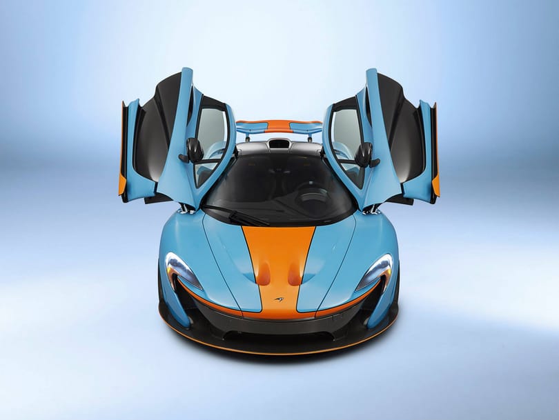 Babakékben is észbontó a McLaren szuperautója - galéria