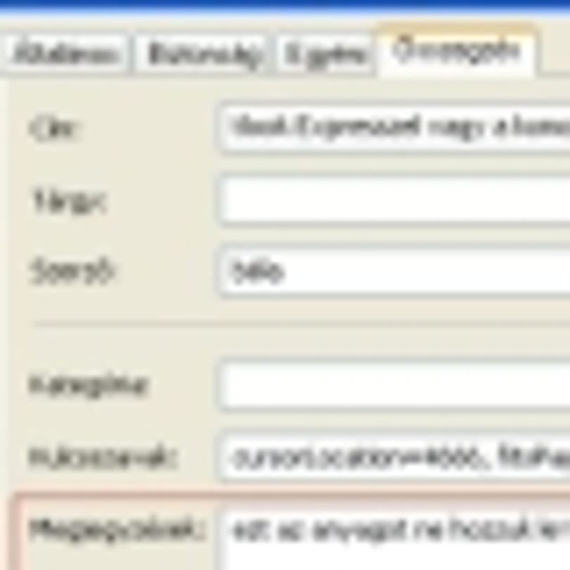 Kevéssé ismert kommentezési lehetőség az XP-ben