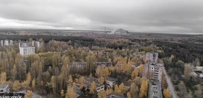Megdöbbentő videó a csernobili szellemvárosról – mindez egy új klipben