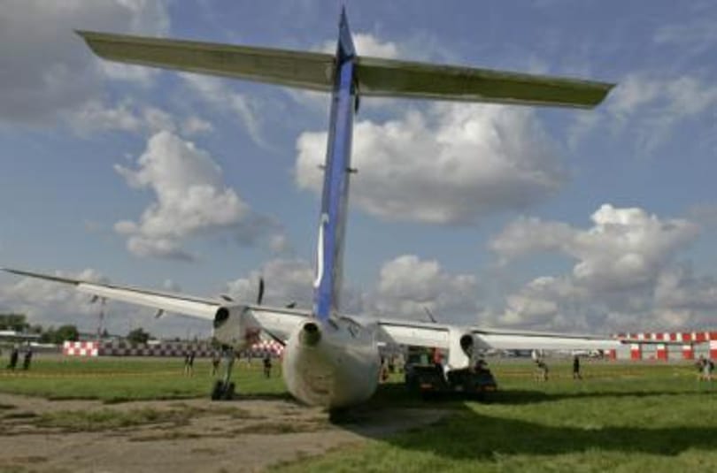 Kémfotó a Malév első turboprop gépéről