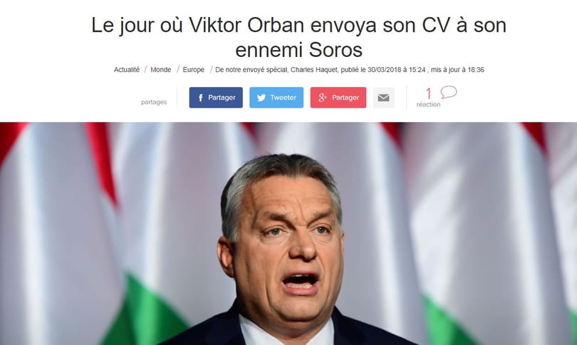 Így pályázott 30 éve Orbán Soros-ösztöndíjra - a L'Express dokumentumokkal állt elő