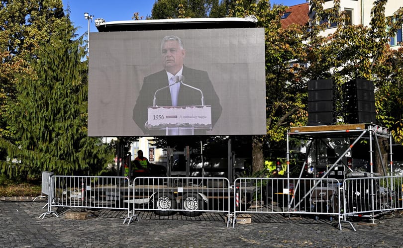 Négy embert kellett kórházba vinni Orbán veszprémi beszédének helyszínéről