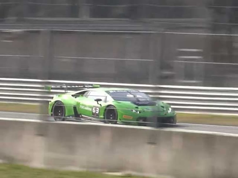 Így ordít a Lamborghini Huracan GT3-as versenyváltozata