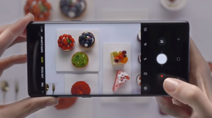 Itt vannak a Galaxy Note9 első videói