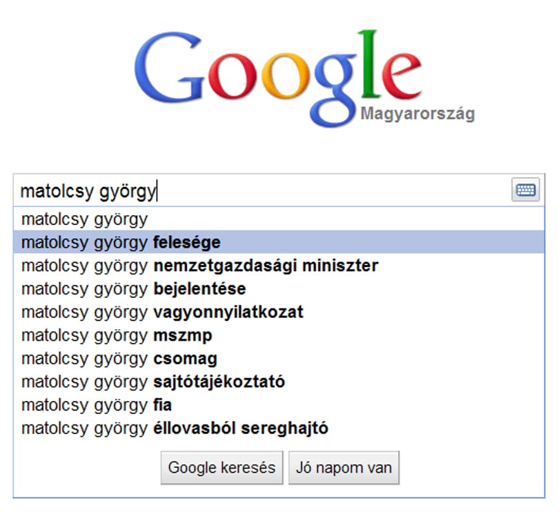 Ki váltsa Matolcsyt? Segít a Google!