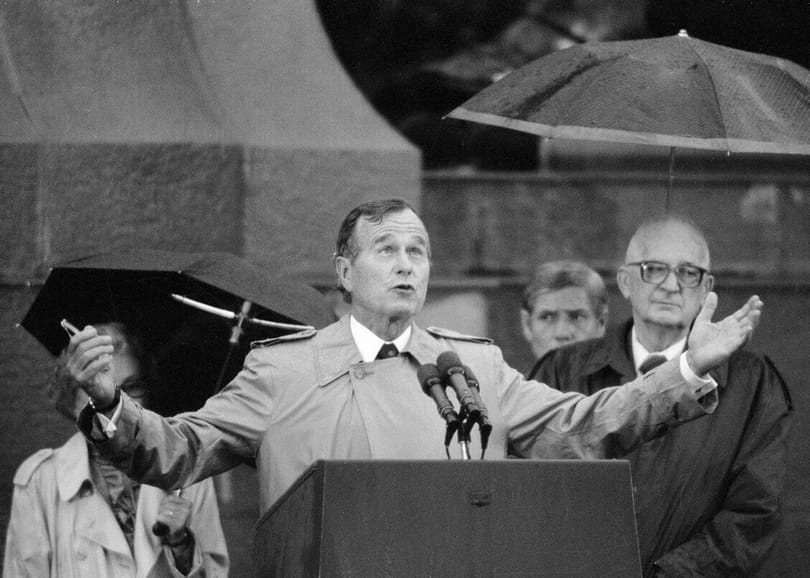 30 éve történt: idősebb Bush történelmet írt budapesti látogatásával 