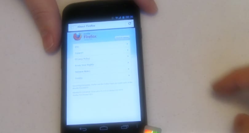 Napi videó – Firefox 9 Android teszt