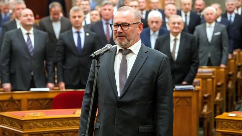 Letette a miniszteri esküt Lantos Csaba