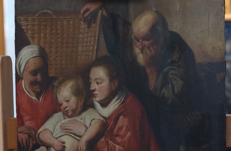 Hatvan évig lógott Brüsszelben egy falon, mire rájöttek, hogy barokk remekmű