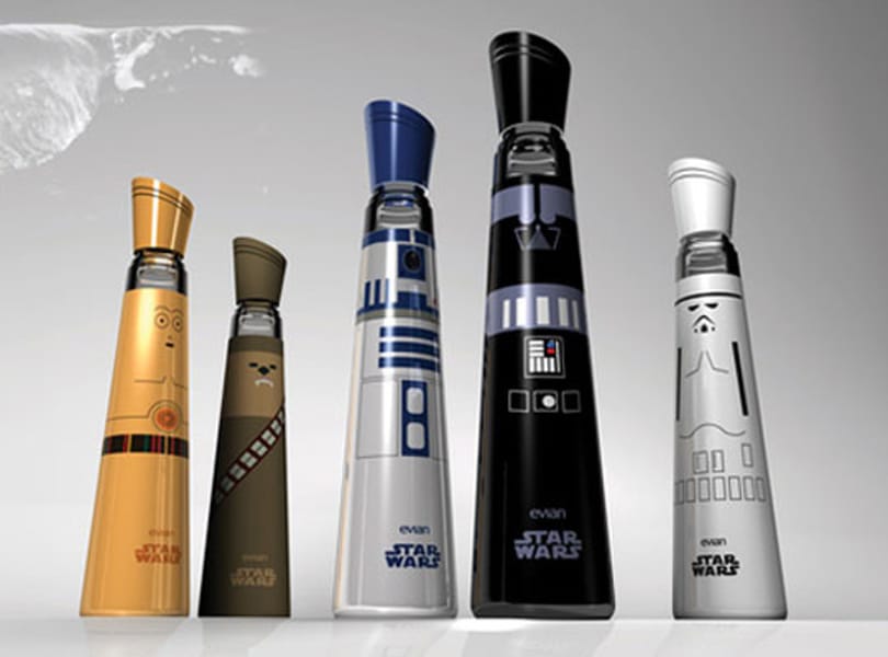 Az Evian is meglovagolja a Star Wars franchise-t?