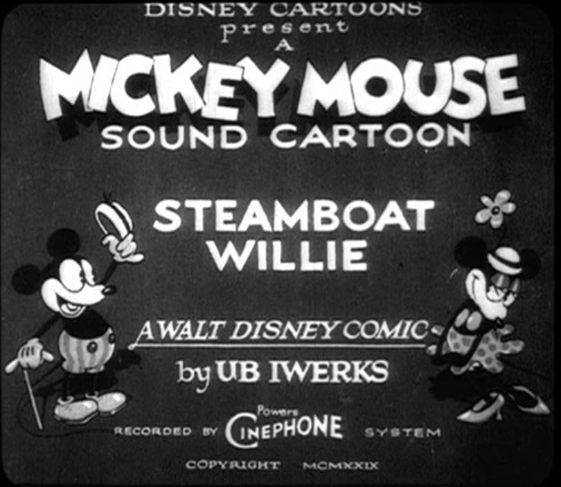 Steamboat Willie vektorban támad