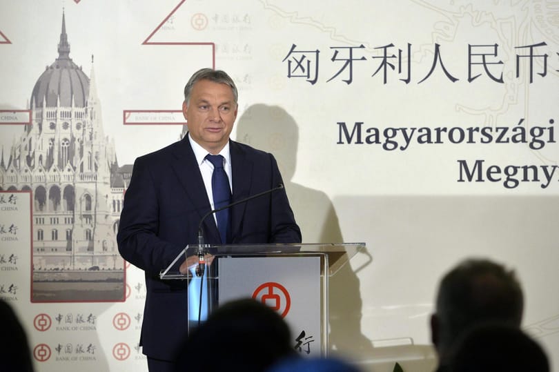 Orbán: A Bank of China Budapesttel új Selyemutat épít