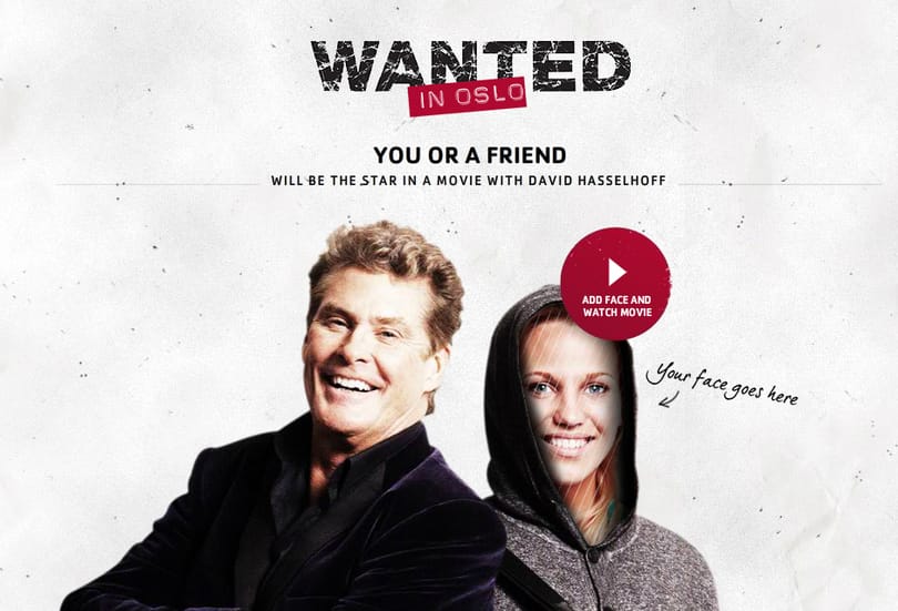 Legyél főszereplő David Hasselhoff filmjében!