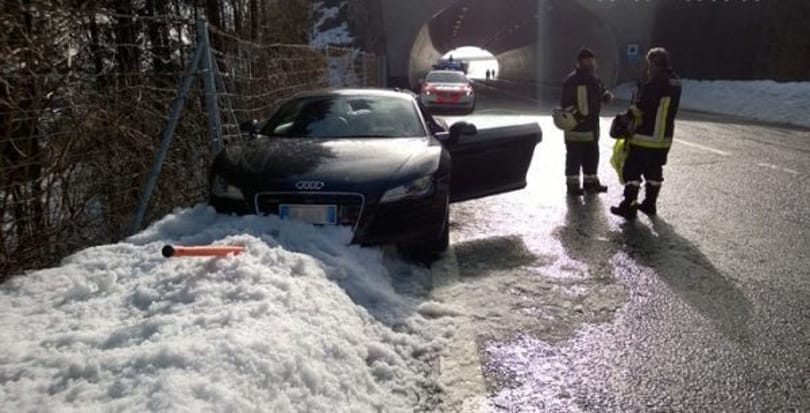 Megismétlődött a Massa-baleset Svájcban – fotó