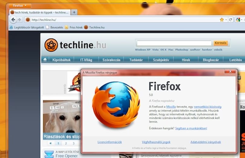 Már letölthető a végleges Firefox 5