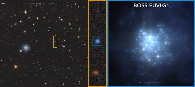 Különleges galaxisra bukkantak, 2000 millió éves állapotában figyelték meg