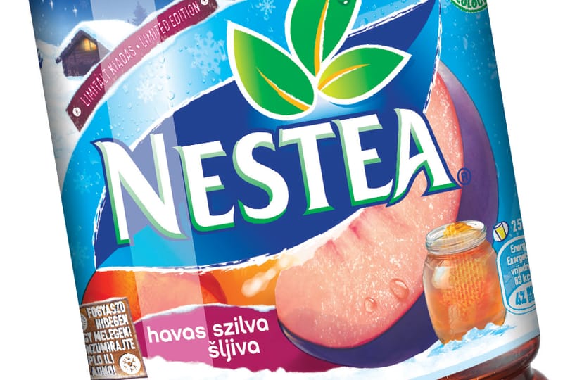 Havas csúcsra juttat, de melegen is iható a Nestea szilvás ízvariánsa