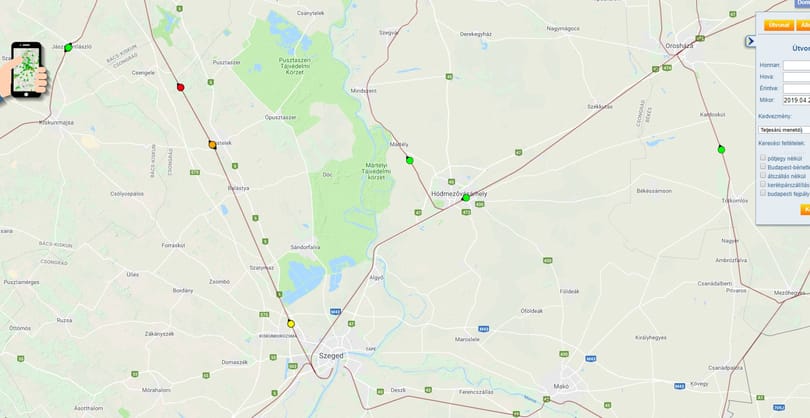 Vonattal ütközött egy autó, késnek a szegedi vonatok