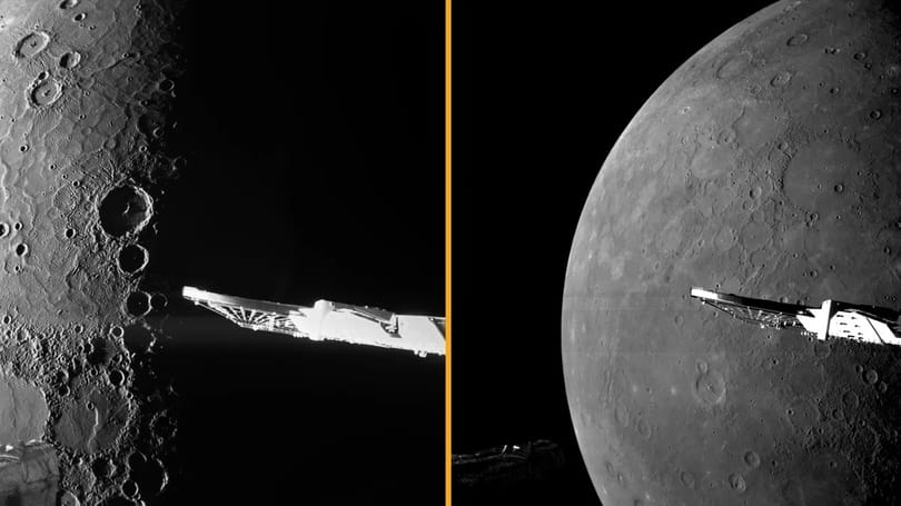 Utoljára repült el a Merkúr mellett a BepiColombo, izgalmas képeket készített a bolygóról