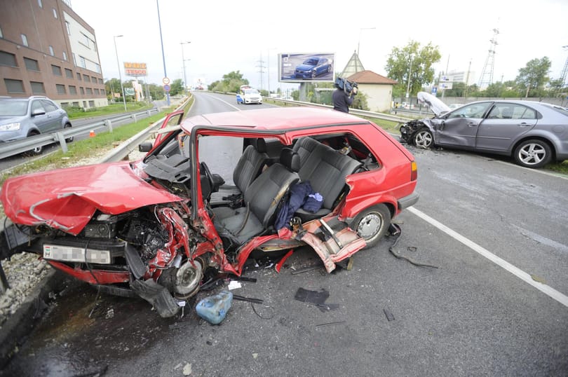 Súlyos sérültje is van a Ferihegyi úton történt karambolnak