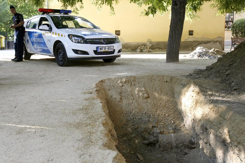 Elszállították a 100 kilós bombát