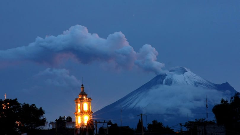 Ismét ébredezik a mexikói Popocatépetl vulkán – videó