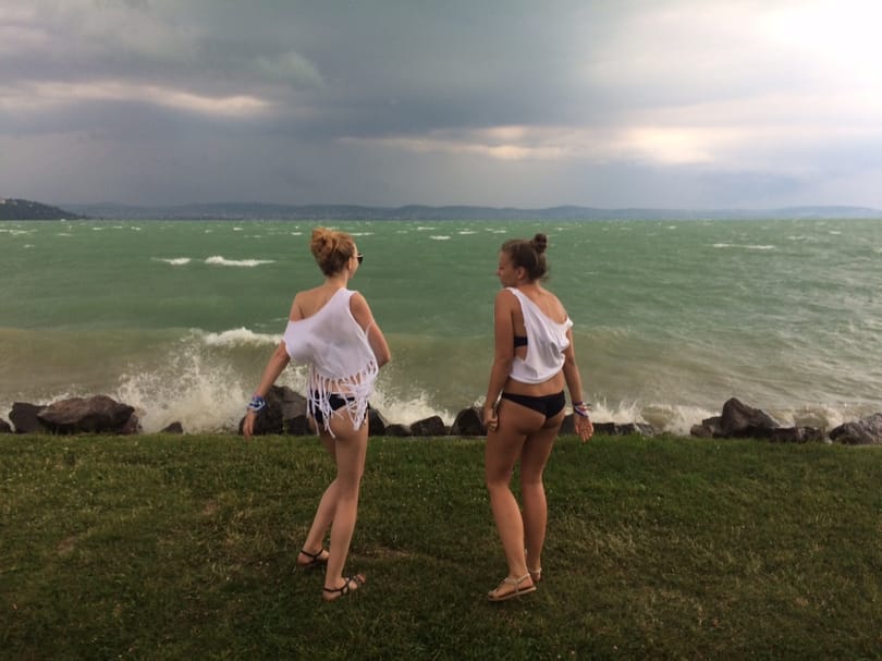 Máris lecsapott a vihar a Balaton Soundra a nyitás után – fotó