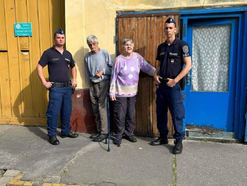 Heimlich fogással mentett meg egy rendőr egy idős férfit a ceglédi majálison