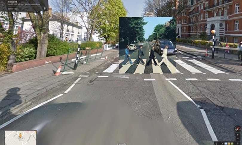 Fantasztikus látvány: klasszikus albumborítók a Street View-n