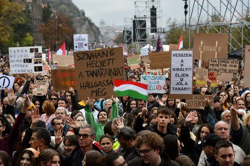Közösen vonulnak az óbudai iskolák az élőláncos demonstrációhoz