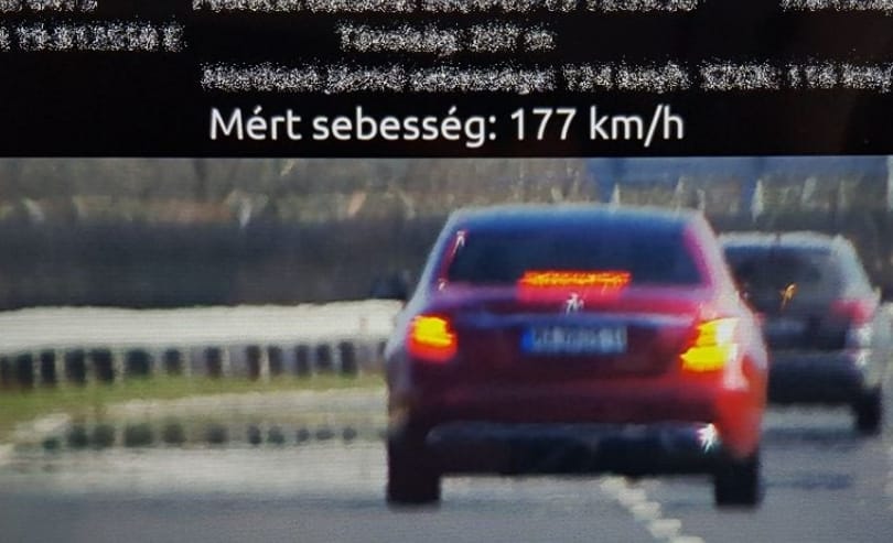 90 helyett 177-tel száguldozott, repült is a hatalmas bírság a nógrádi Verstappennek
