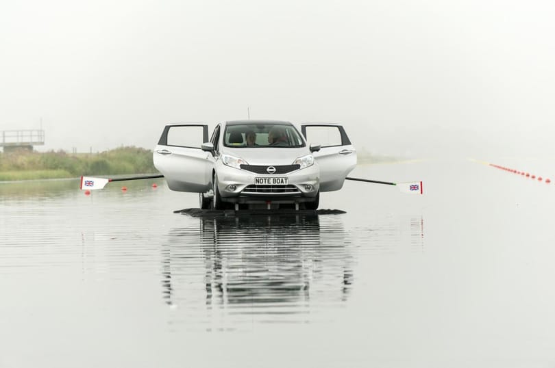 Csónaknak is elmegy az új Nissan Note