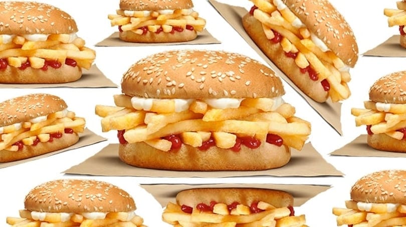 Csak sült krumplival töltött hamburgert dobott piacra a Burger King