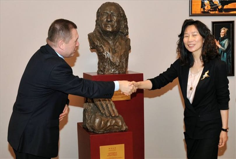 Szobrot kapott Liszt Ferenc Pekingben