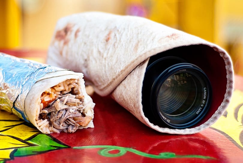 Csomagold burritóba az objektívedet!