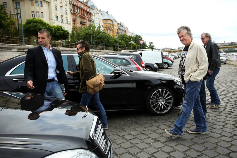 Már Budapesten vannak a Top Gear Live legendás műsorvezetői - fotó