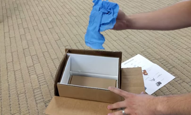 Teljes beismerés: videón a Samsung visszaküldésre szolgáló, hőálló dobozai