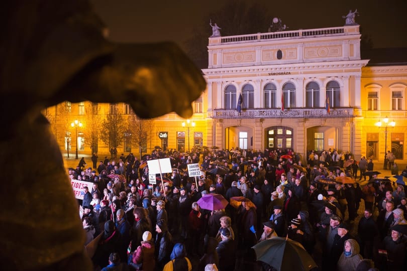 Meghekkelték Nyíregyháza honlapját