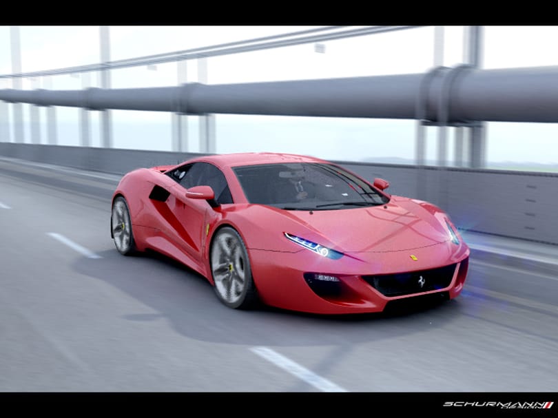 Itt egy következő Ferrari – képek